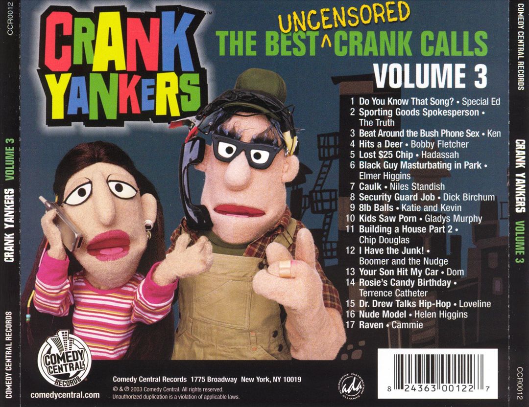 Best Uncensored Crank Calls, Vol. 3 cover art