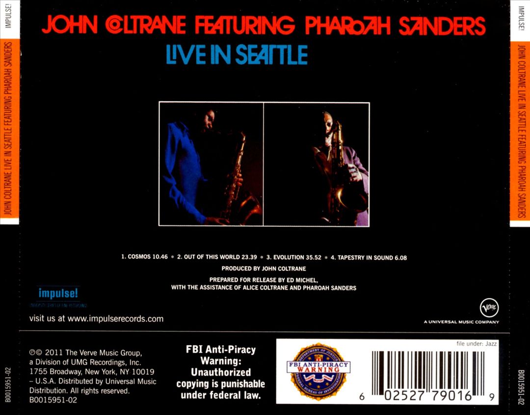 Live in Seattle cover art