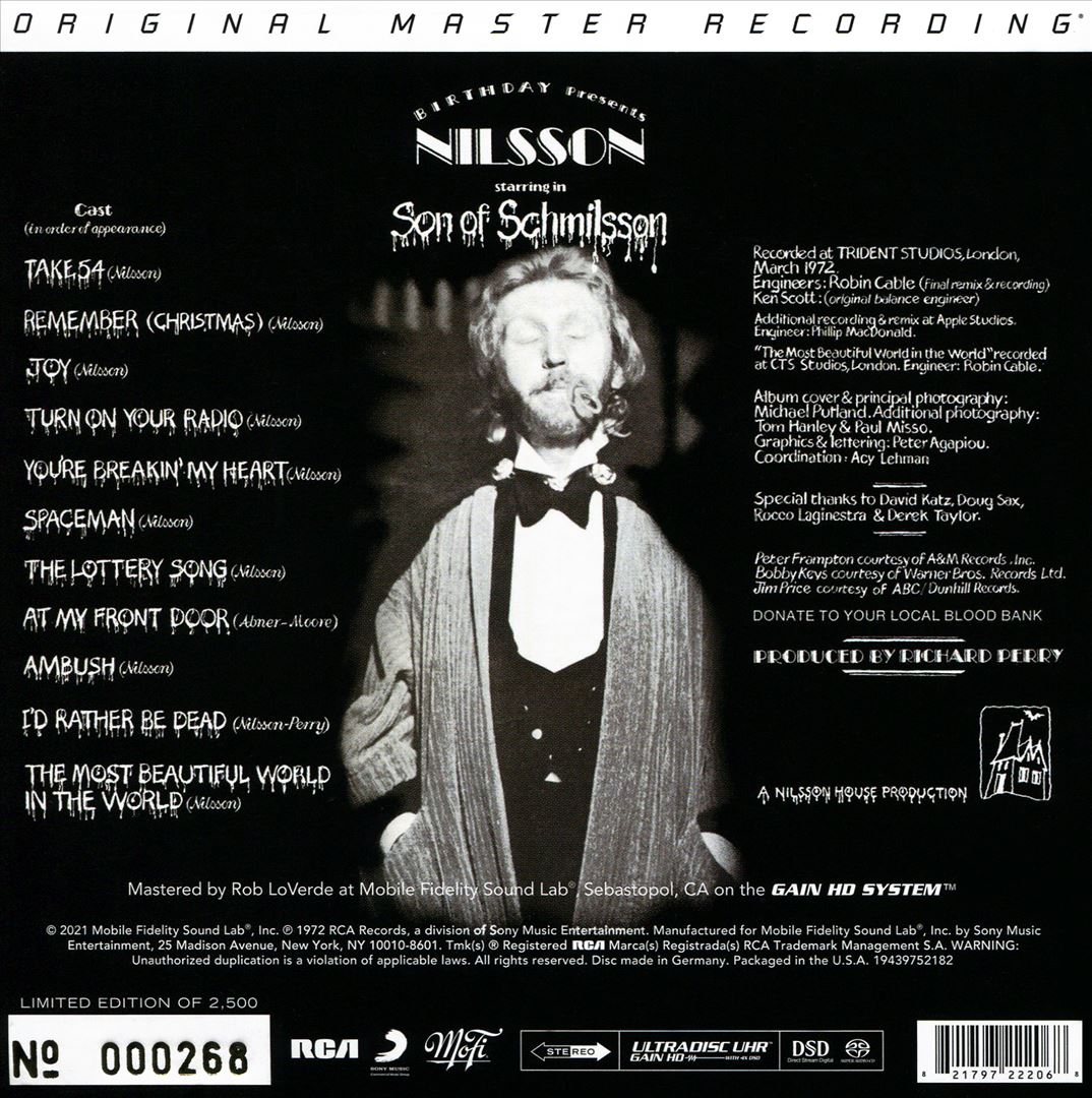 Son of Schmilsson cover art