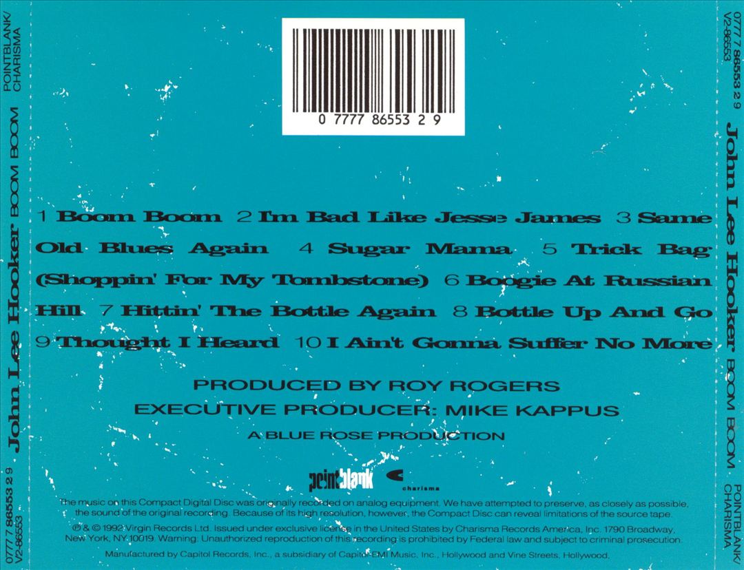 Boom Boom cover art