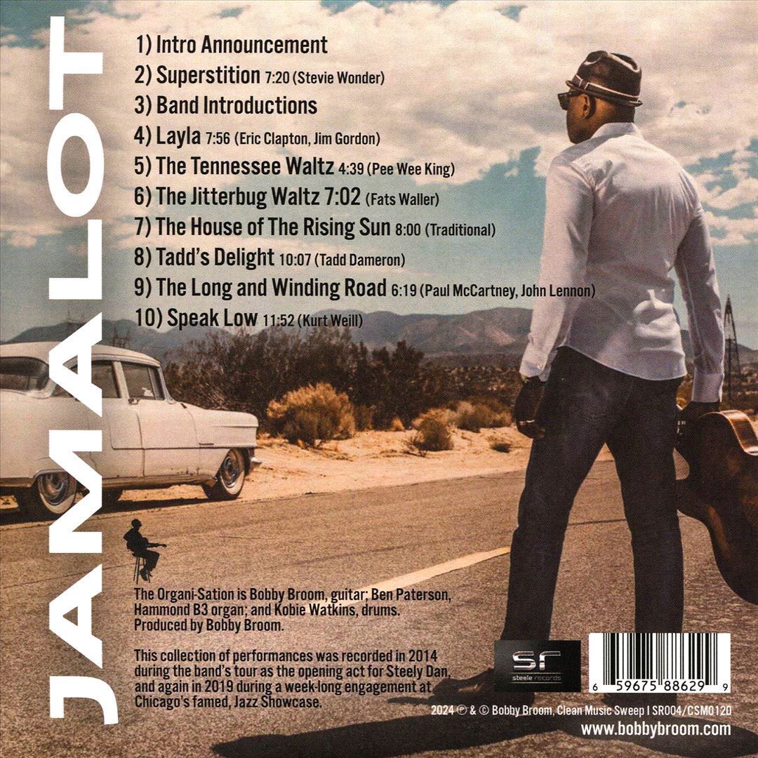 Jamalot: The Bobby Broom Organi-Sation [Live] cover art