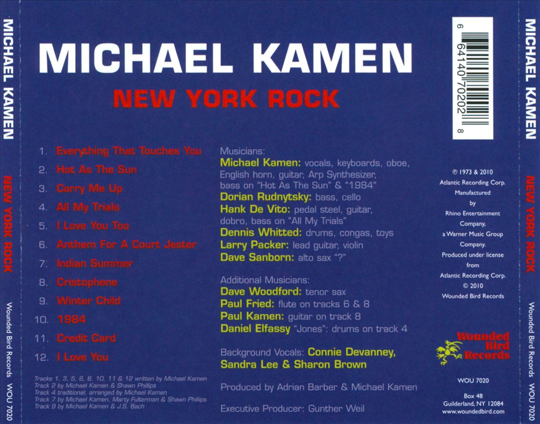 New York Rock cover art