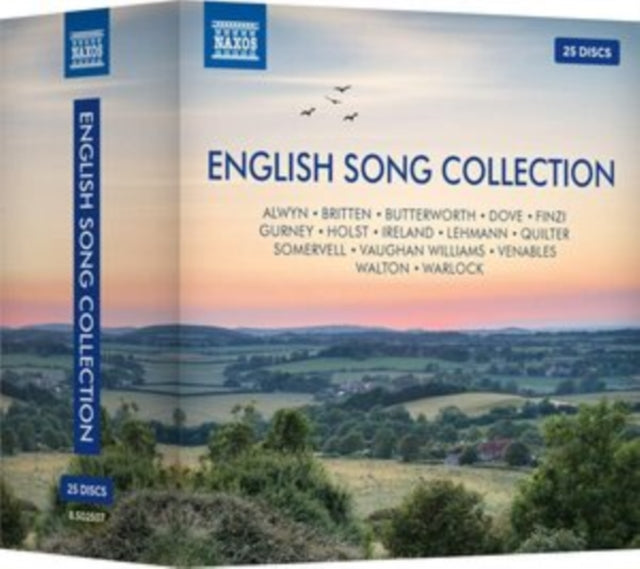 English Song Collection [Naxos] cover art