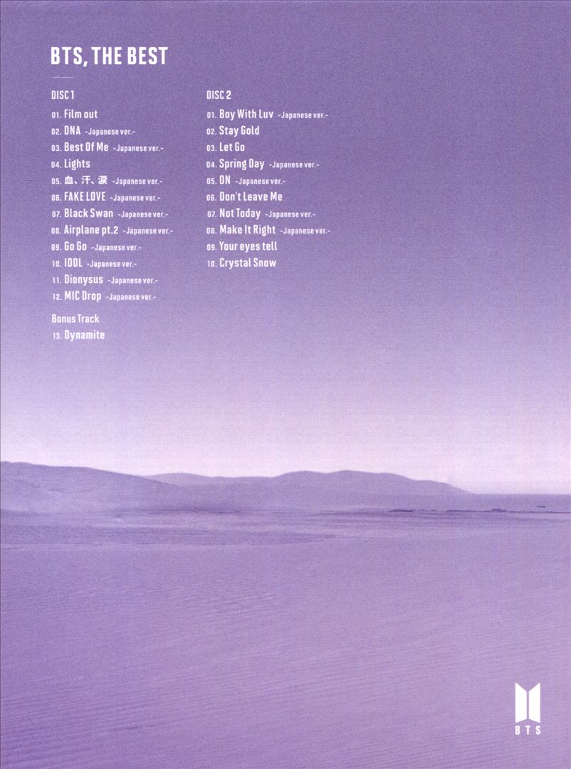 BTS, The Best [Limited Edition C] cover art