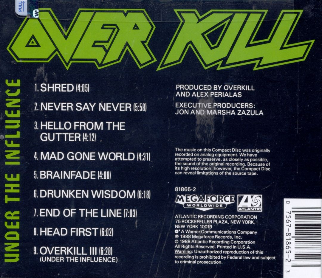 Under the Influence cover art