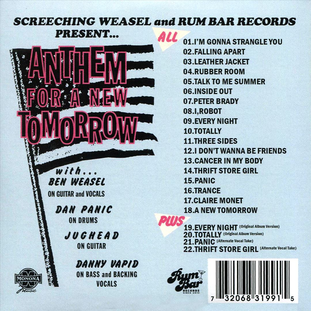 Anthem for a New Tomorrow cover art