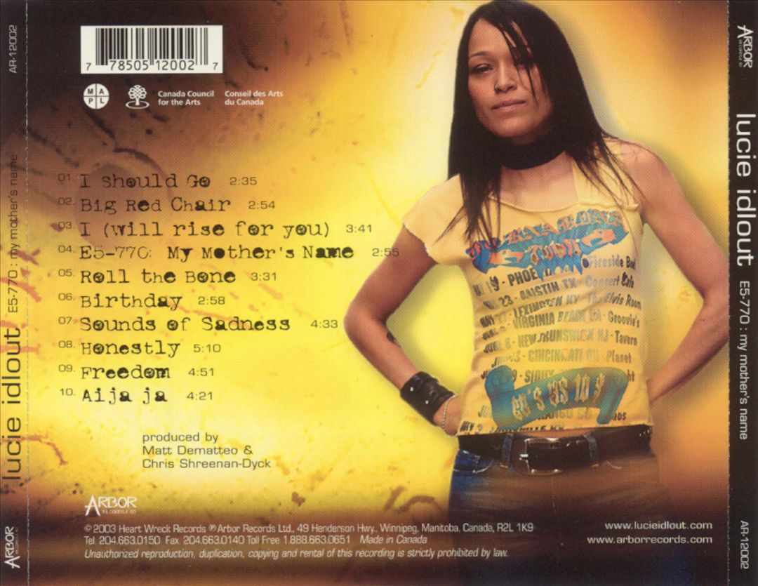E5-770, My Mother's Name cover art