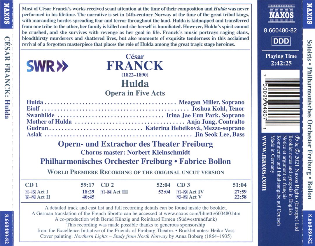 Franck: Hulda cover art