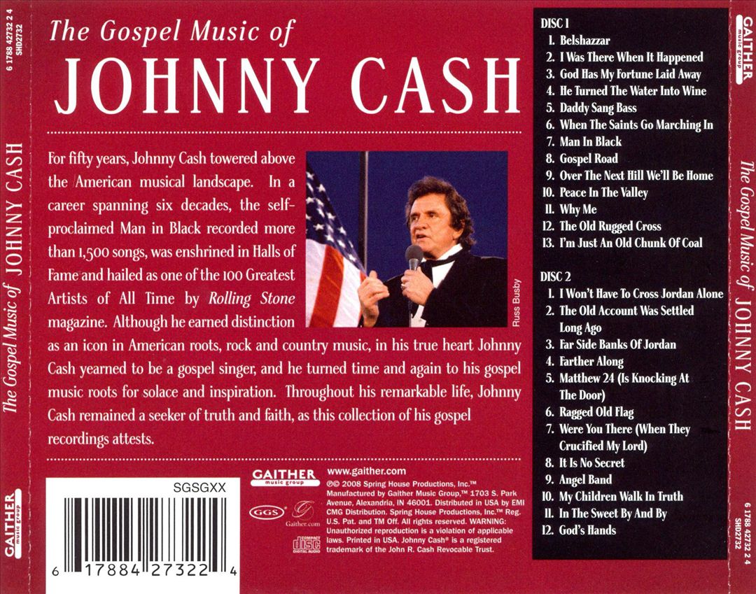 Gospel Music of Johnny Cash cover art