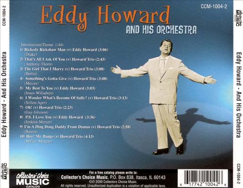 Eddy Howard at the Aragon Ballroom cover art