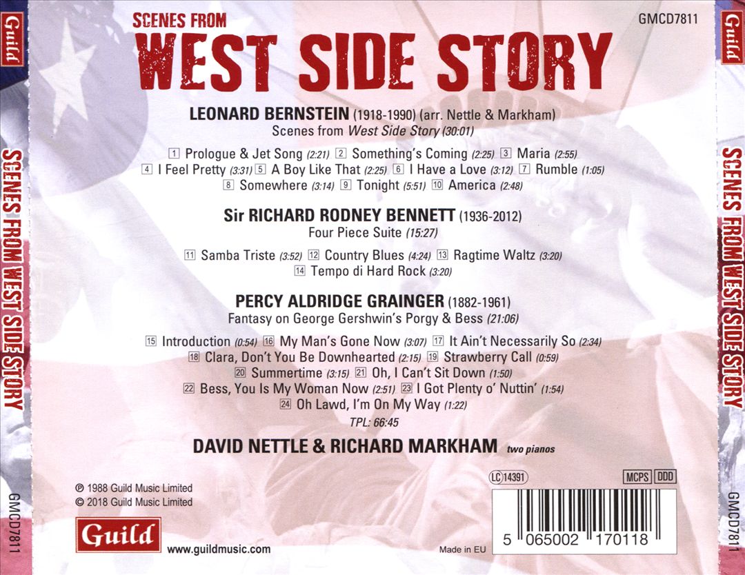 Scenes from West Side Story cover art