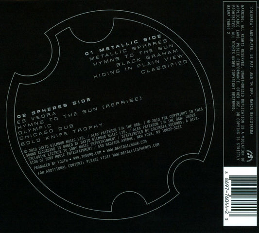 Metallic Spheres cover art