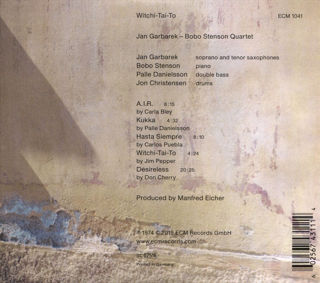 Witchi-Tai-To cover art