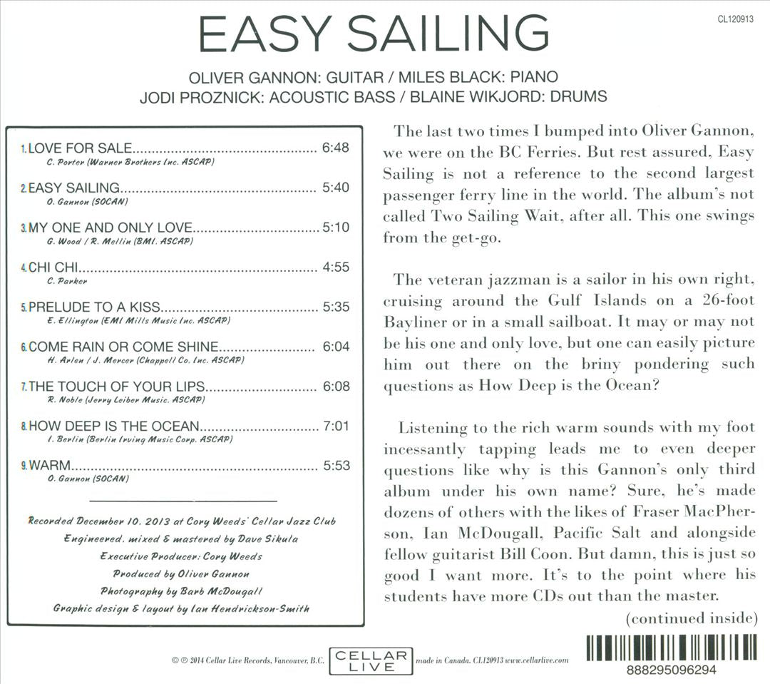 Easy Sailing cover art