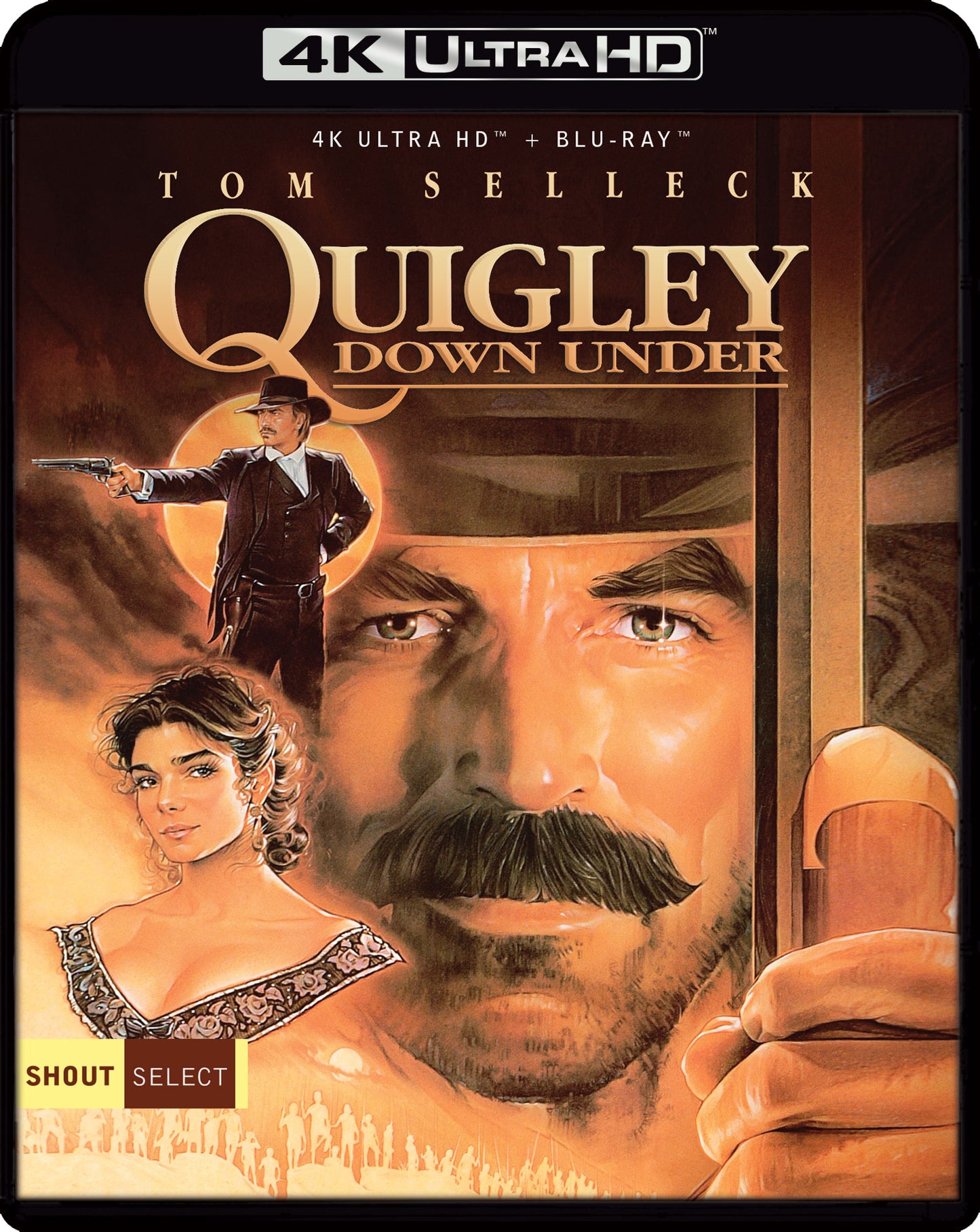Quigley Down Under [4K Ultra HD Blu-ray] cover art
