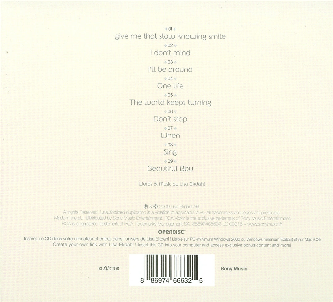 Give Me That Slow Knowing Smile cover art