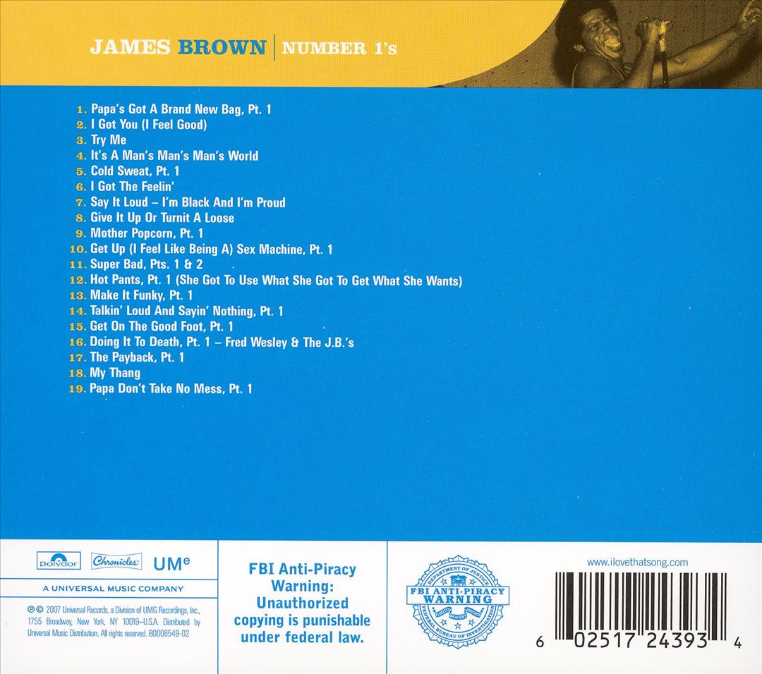 Number 1's cover art