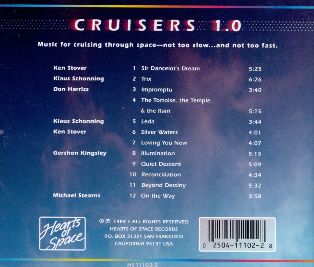 Hearts of Space: Cruisers 1.0 cover art