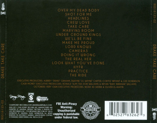 Take Care cover art