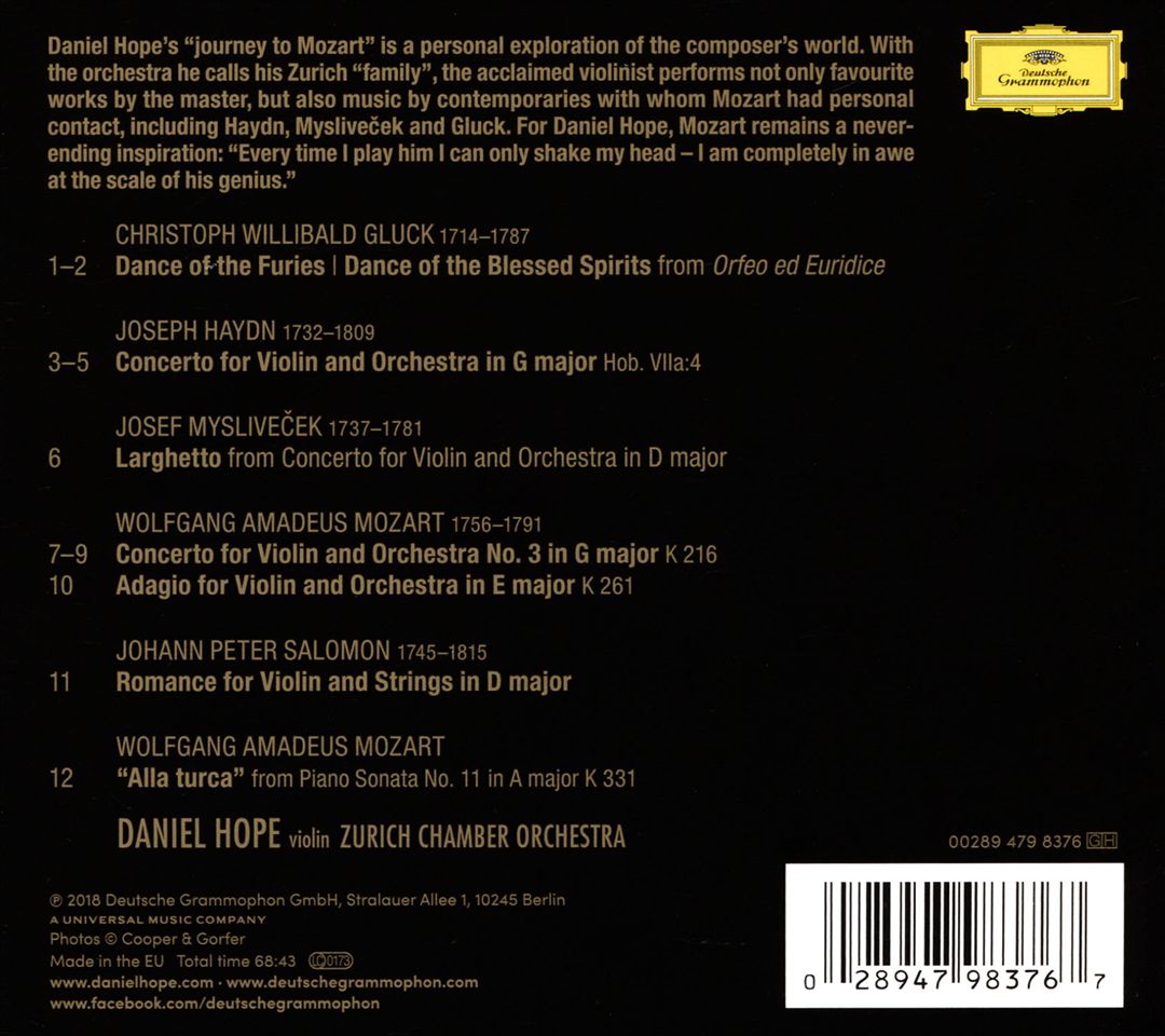 Journey to Mozart cover art