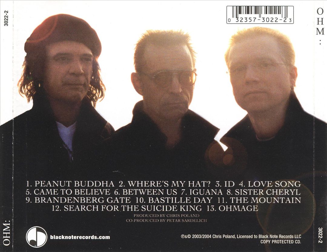 Ohm: cover art