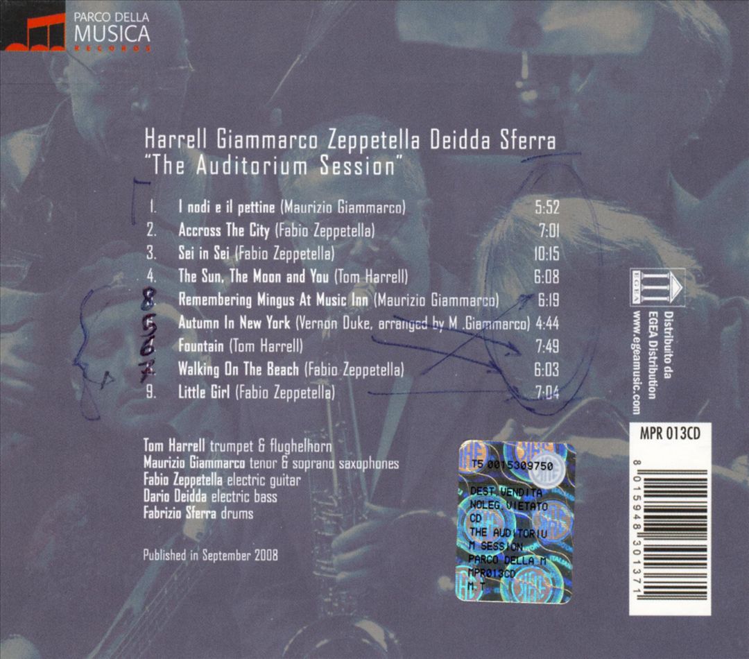 Auditorium Session cover art