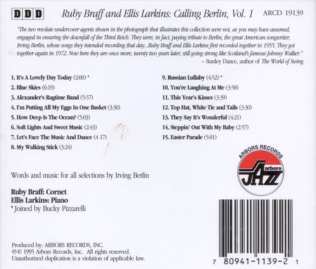 Calling Berlin, Vol. 1 cover art