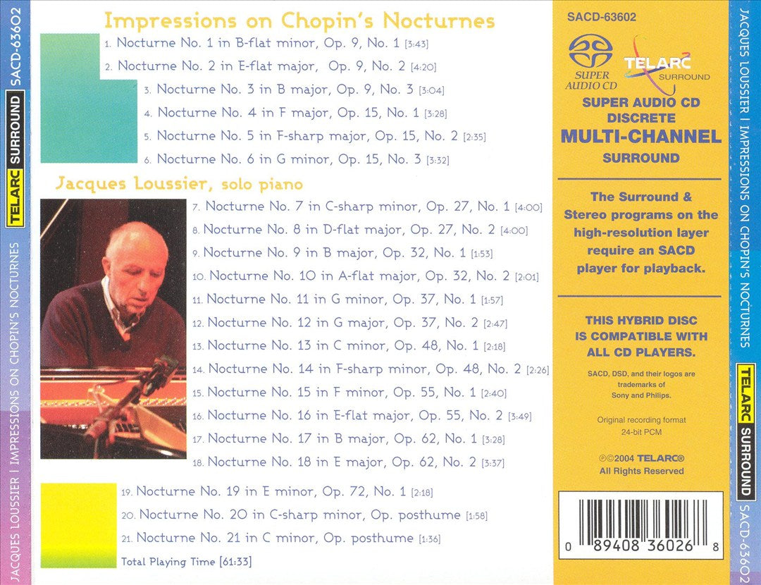 Solo Piano: Impressions on Chopin's Nocturnes cover art
