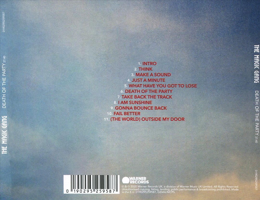 Death of the Party  cover art