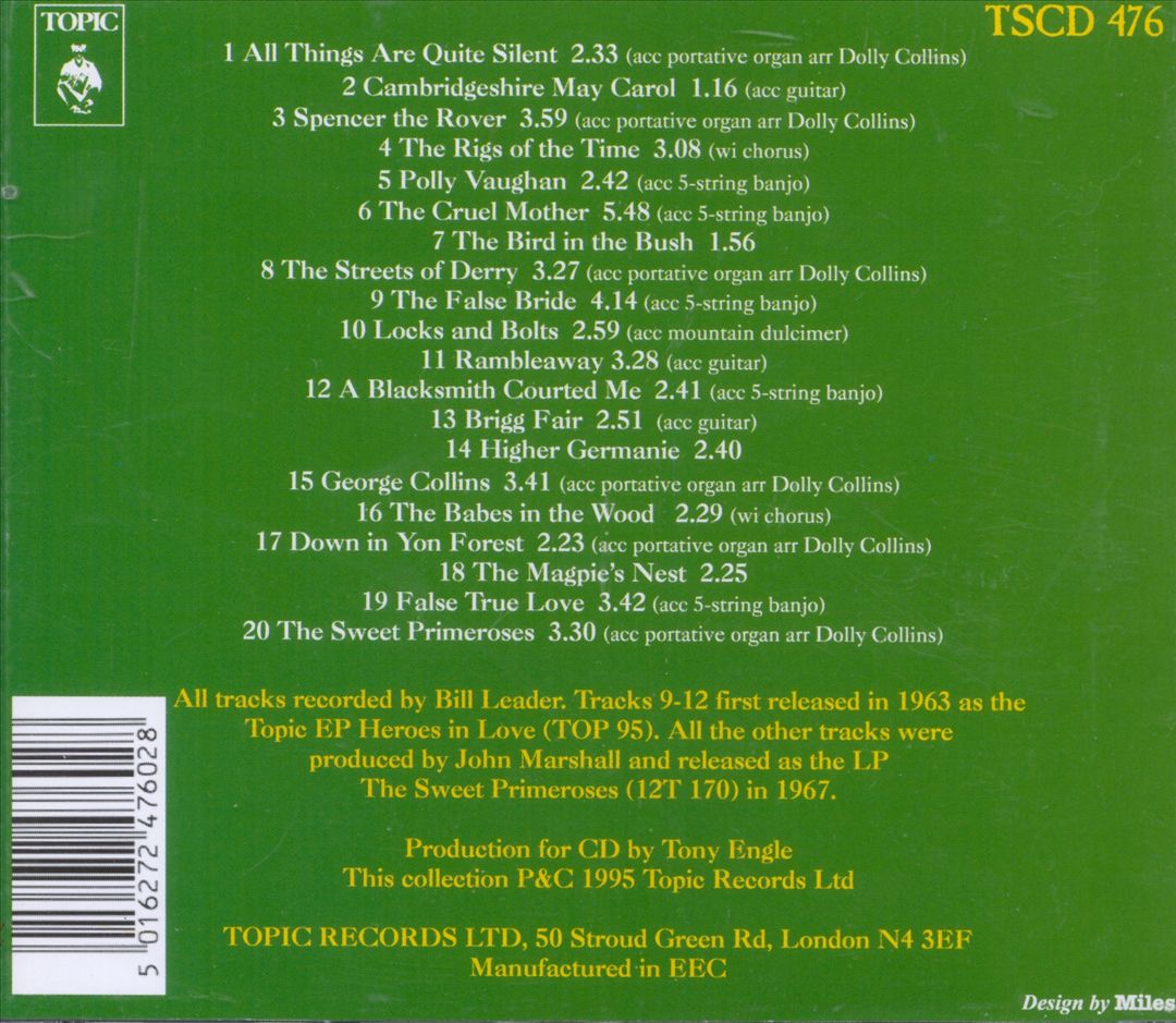 Sweet Primeroses cover art