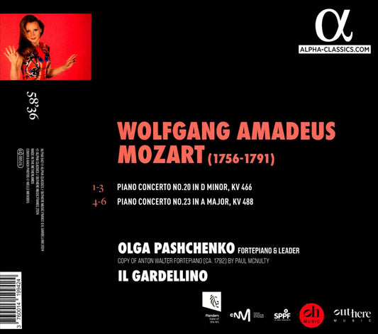 Mozart: Piano Concertos Nos. 20 & 23 cover art
