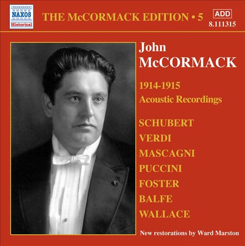 John McCormack: 1914-15 Acoustic Recordings cover art