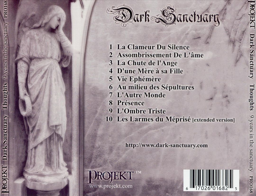 Thoughts: 9 Years in the Sanctuary cover art