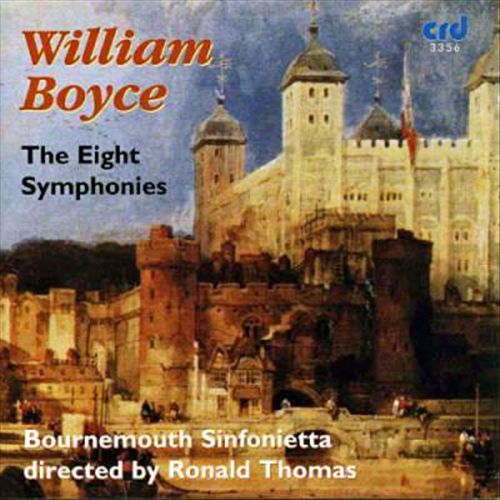 William Boyce: The Eight Symphonies cover art