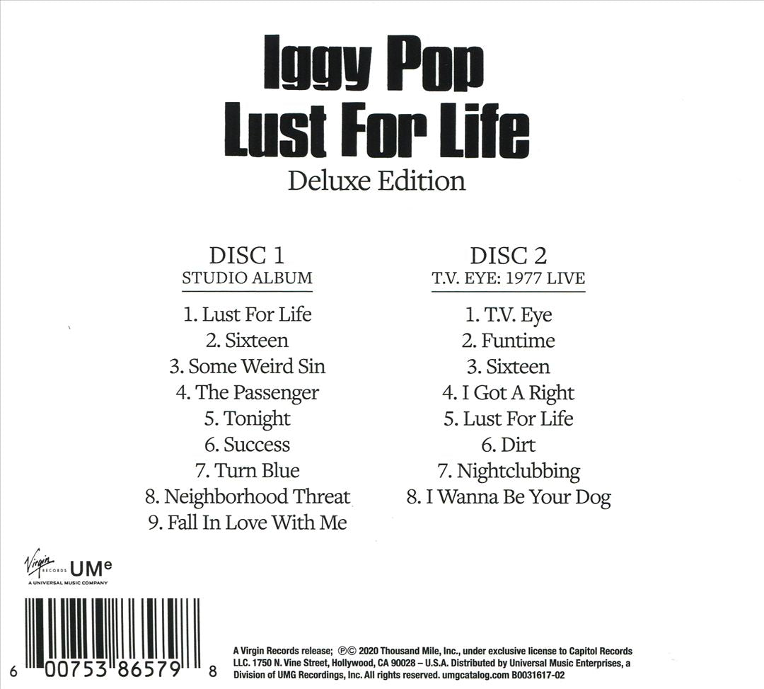 Lust for Life [Deluxe Edition] cover art