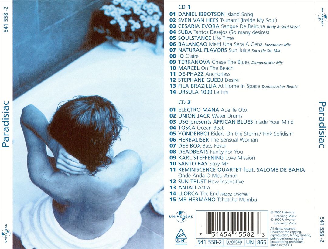 Paradisiac cover art