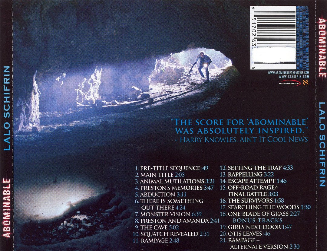 Abominable [Original Motion Picture Soundtrack] cover art