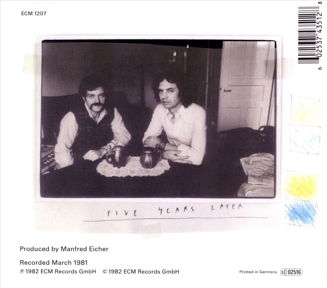 Five Years Later cover art