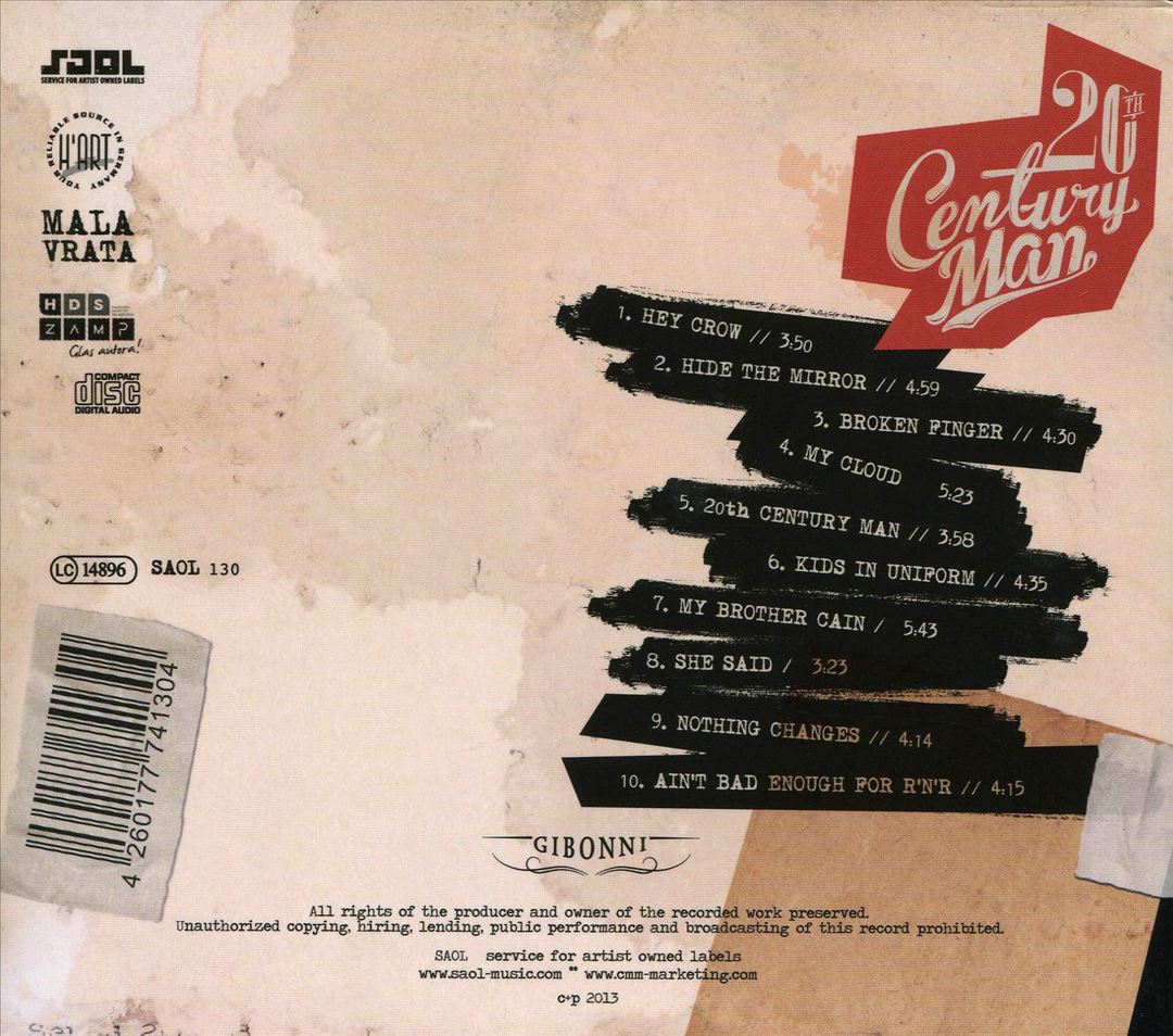 20th Century Man cover art