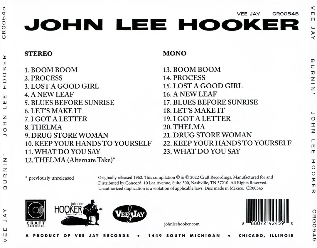 Burnin' [60th Anniversary Expanded Edition] cover art