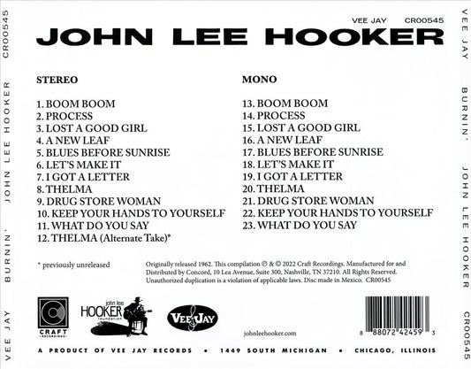 Burnin' [60th Anniversary Expanded Edition] cover art