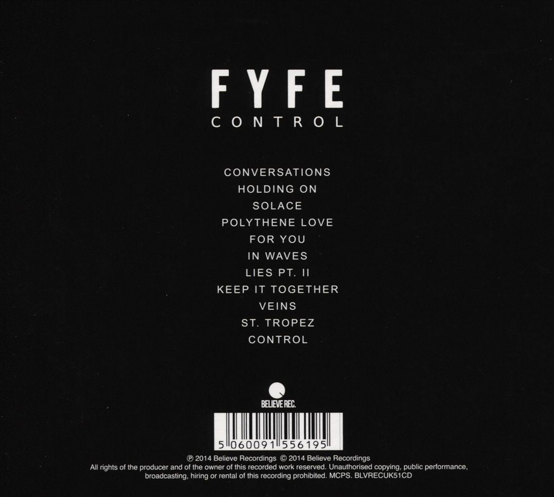 Control cover art