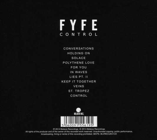 Control cover art