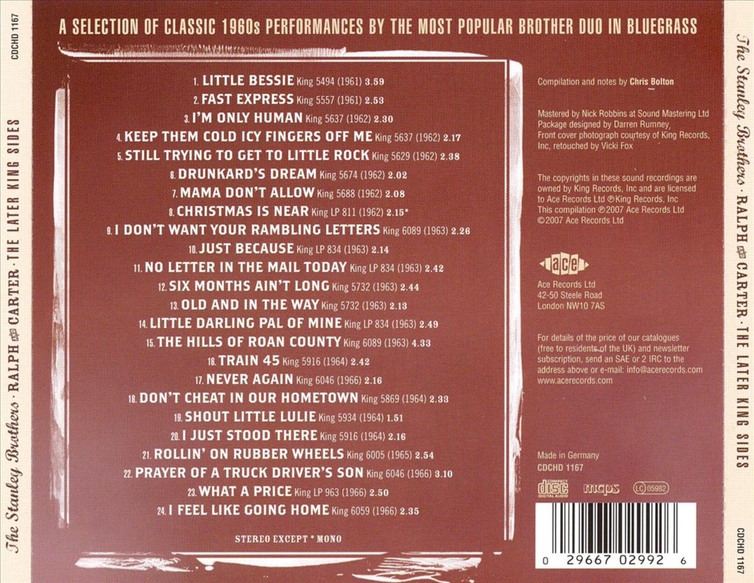 Later King Years cover art