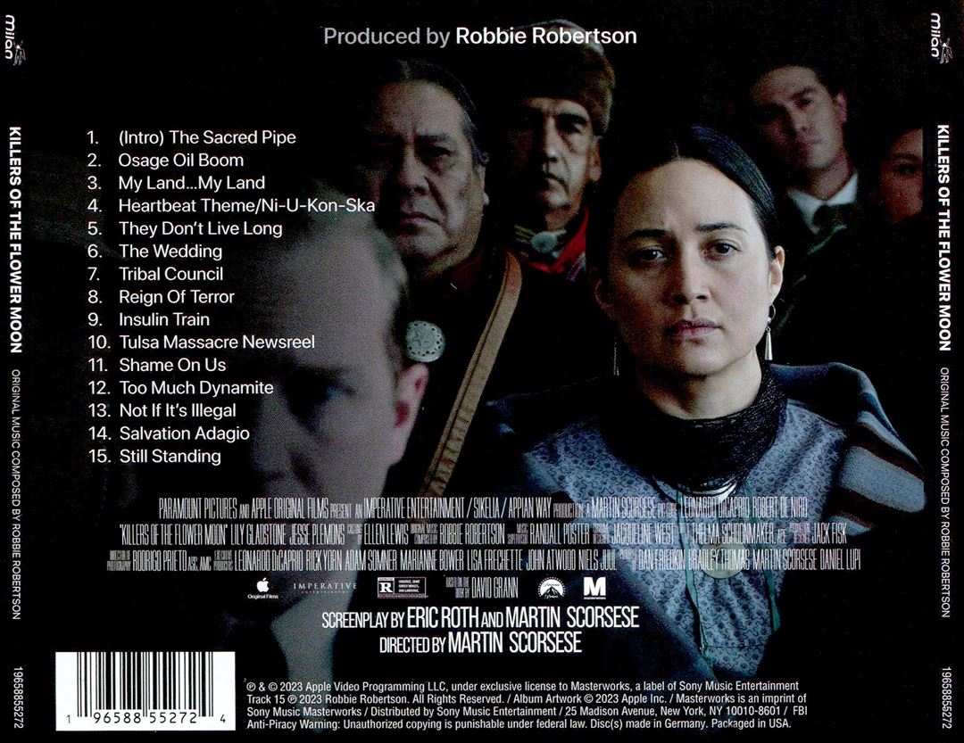 Killers of the Flower Moon [Soundtrack from the Apple Original Film] cover art