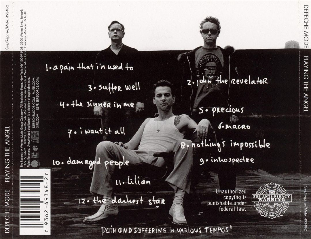 Playing the Angel cover art