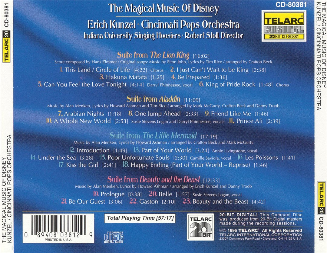 Magical Music of Disney cover art