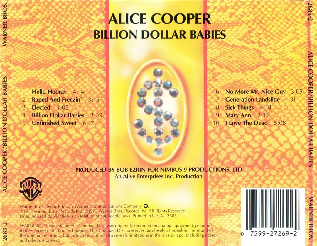 Billion Dollar Babies cover art