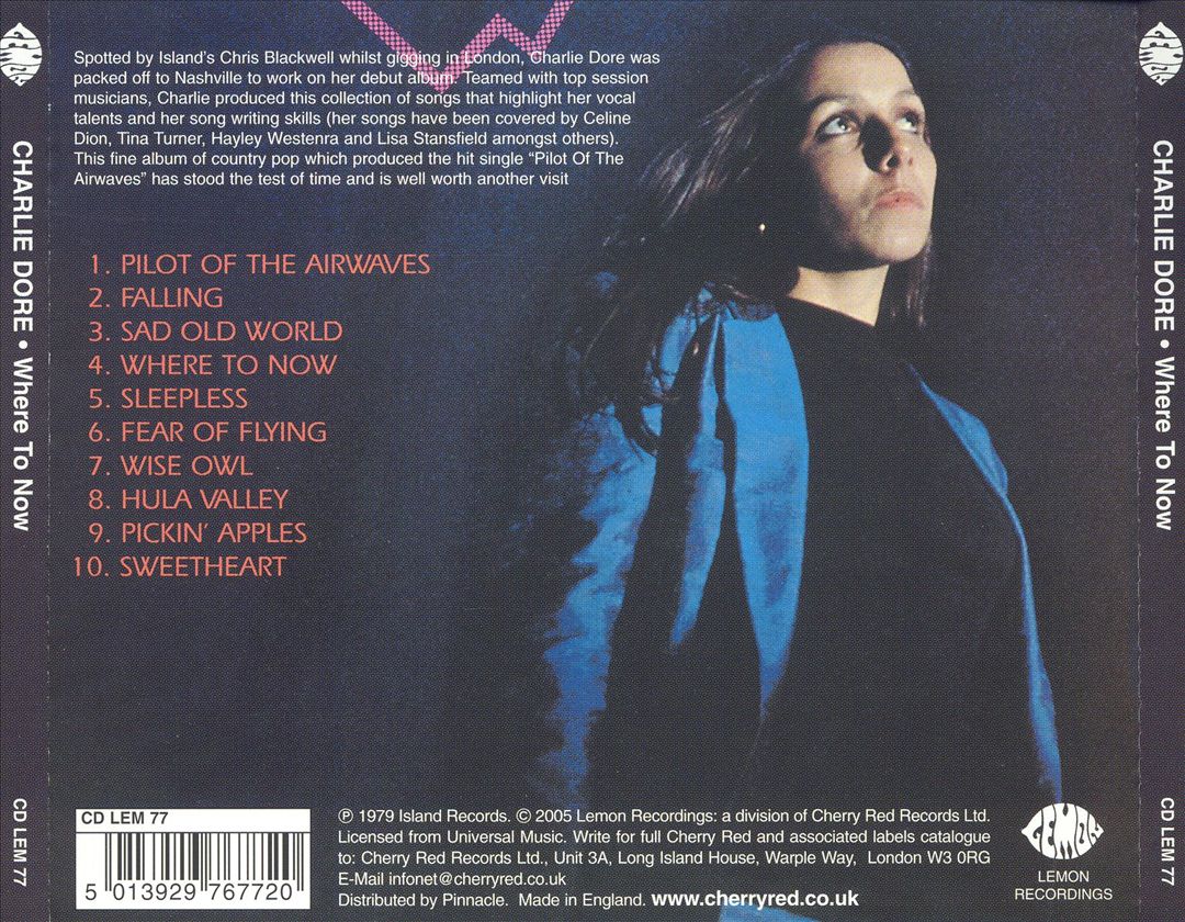 Where to Now cover art