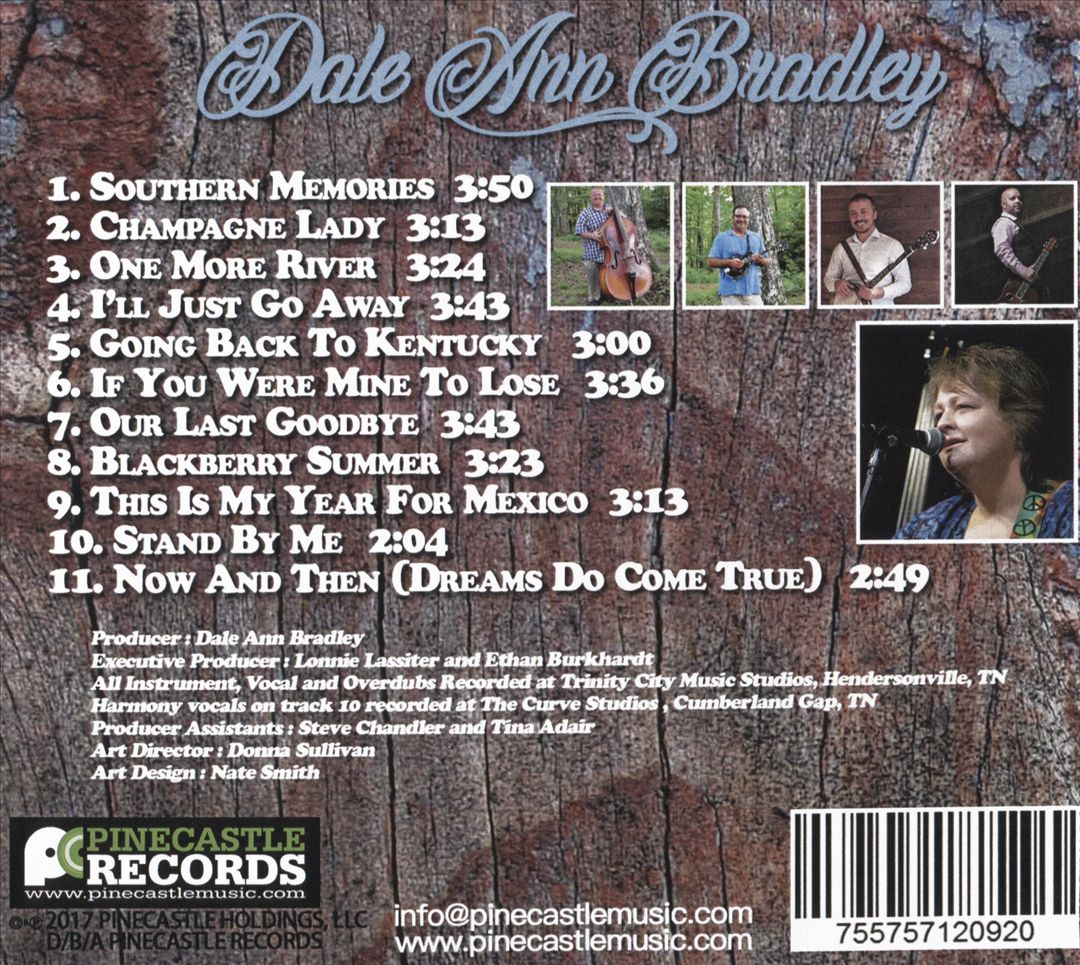 Dale Ann Bradley cover art